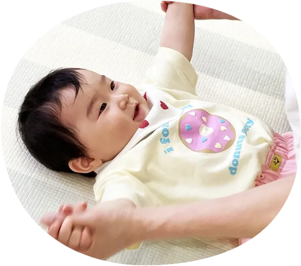WARAリズムの体操の様子