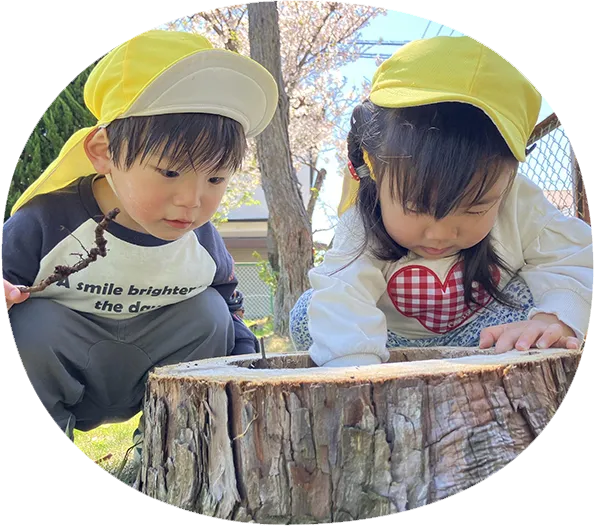 公園遊びの様子